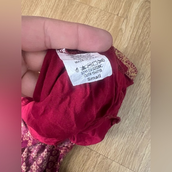 Honey Punch Purple Patterned Maxi Boho Skirt, size S - Picture 8 of 11